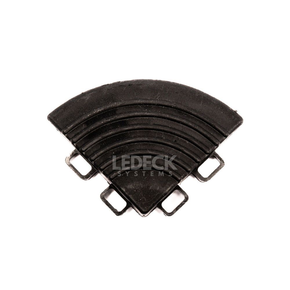 DIQ_PLASTIC_FLOOR_CORNER_BLACK_01 DIGITAL IQ PLASTIC FLOOR CORNER (BLACK) - Image 1