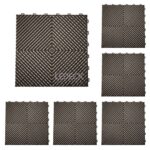 DIGITAL IQ PLASTIC FLOOR TILES 6TEM (GREY)