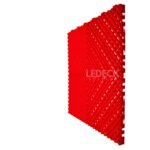 DIGITAL IQ PLASTIC FLOOR TILES 6TEM (RED) - Image 3