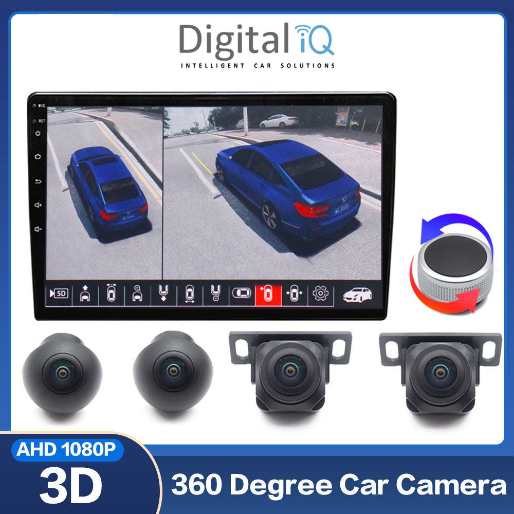 DIQ_cam360_uni_002 DIGITAL IQ CAM 360° 3D - SET 4 CAMERAS ΠΑΝΟΡΑΜΙΚΗΣ ΘΕΑΣΗΣ (360ο BIRDVIEW) για οθόνες ANDROID - Image 1