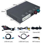 DIGITAL IQ BM 006W CPAA (WIRELESS CARPLAY / ANDROID AUTO BOX for BMW - MINI (CIC system) with 2 cameras FRONT - REAR) - Image 7