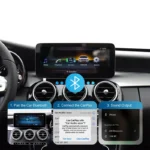 DIGITAL IQ BZ 504F CPAA (WIRELESS CARPLAY / ANDROID AUTO BOX for MERCEDES mod. 2017-2021 with NTG 5.5 with 10.25" screen - with 2 CAMERAS) - Image 7