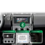 DIGITAL IQ LR 522F CPA (WIRELESS CARPLAY / ANDROID AUTO BOX with 2 CAMERA IN for JAGUAR - LAND ROVER mod. 2016-2019 with HARMAN 10.25" Screen) - Image 8
