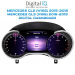 DIGITAL IQ DDD 997_DC (12.3in) DIGITAL INSTRUMENT CLUSTER for MERCEDES ML-GL (W166) - GLE (W166) - GLS (X166) mod. 2015-2019