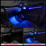DIQ AMBIENT HONDA CIVIC Χ CF (Digital iQ Ambient Light for Honda Civic mod. 2016-2021 with 21 Lights, Carbon Fiber) - Image 3