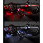 DIQ AMBIENT HONDA CIVIC Χ CF (Digital iQ Ambient Light for Honda Civic mod. 2016-2021 with 21 Lights, Carbon Fiber) - Image 6