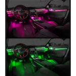 DIQ AMBIENT HONDA CIVIC Χ CF (Digital iQ Ambient Light for Honda Civic mod. 2016-2021 with 21 Lights, Carbon Fiber) - Image 5