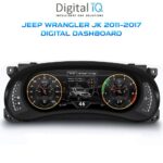 DIGITAL IQ DDD 295_DC (12.3in) DIGITAL INSTRUMENT CLUSTER for JEEP WRANGLER JK mod. 2011-2017