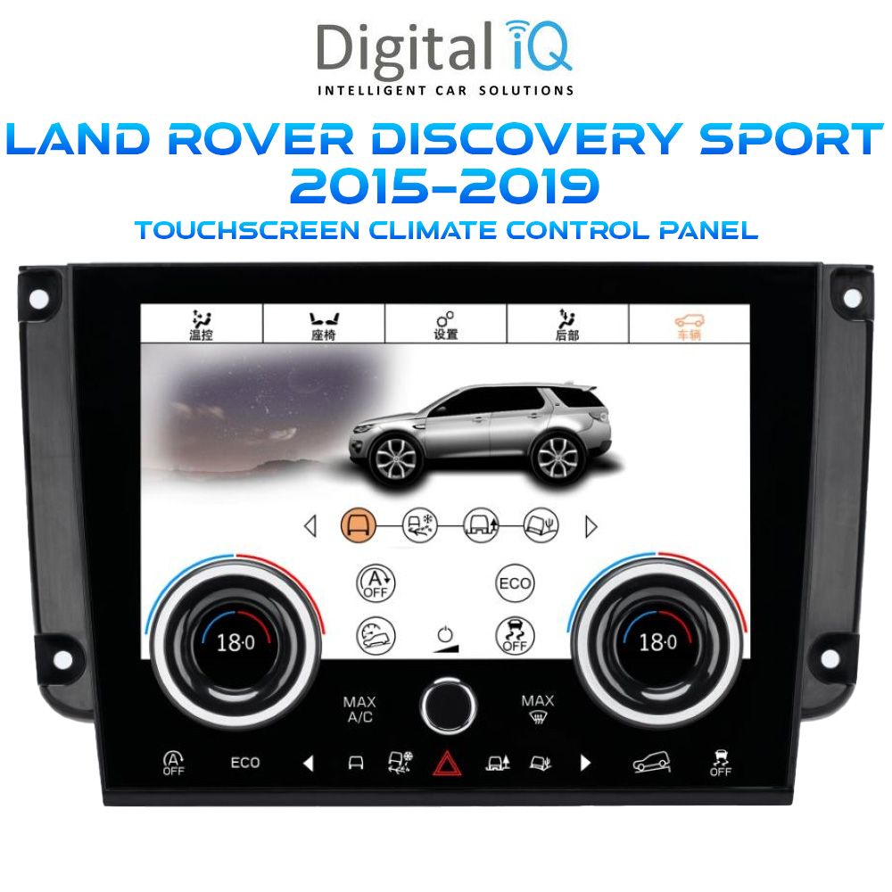 LAND_ROVER_DISCOVERY_SPORT_2005_01 DIGITAL IQ FZ 2005 (TOUCHSCREEN CLIMATE CONTROL PANEL 9" for LAND ROVER DISCOVERY SPORT mod. 2015-2019) - Image 1