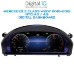 DIGITAL IQ DGU 993_DC (12.3in) DIGITAL INSTRUMENT CLUSTER for MERCEDES E CLASS (W207) mod. 2010-2015 (NTG 4.0/4.5)