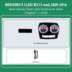 DIQ AMBIENT MERCEDES E (W212) BW212RCP (Digital iQ Ambient Light for Mercedes E (W212) mod. 2009-2016 Rear Climate Panel)