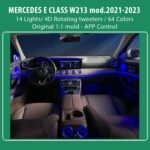 DIQ AMBIENT 8176 ED121 - BENZ E (W213) (Digital iQ Ambient Light for Mercedes E (W213) mod. 2021-2023 with 14 Lights) - Image 2