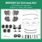 DIQ AMBIENT 8173 BJE6 - BENZ GLC (X254) (Digital iQ Ambient Light for Mercedes GLC (X254)  mod. 2023+ FULLKIT )