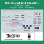 DIQ AMBIENT MERCEDES GLC (X254) BC09M9 (Digital iQ Ambient Light for Mercedes GLC (X254)  mod. 2023+ FULLKIT )