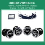 DIQ AMBIENT 8176 SPR - BENZ SPRINTER (W907) (Digital iQ Turbine Air Vent Ambient Light Kit for MERCEDES SPRINTER mod. 2019>)