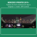 DIQ AMBIENT 8176 SPR - BENZ SPRINTER (W907) (Digital iQ Turbine Air Vent Ambient Light Kit for MERCEDES SPRINTER mod. 2019>) - Image 2