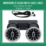 DIQ AMBIENT 8176 IB - REAR AIRVENTS for MERCEDES E (W213) (Digital iQ Rear Turbine Air Vent Ambient Light Kit MERCEDES E (W213) mod. 2020-2023)