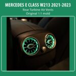 DIQ AMBIENT 8176 IB - REAR AIRVENTS for MERCEDES E (W213) (Digital iQ Rear Turbine Air Vent Ambient Light Kit MERCEDES E (W213) mod. 2020-2023) - Image 2