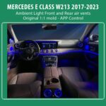 DIQ AMBIENT 8W213IB MERCEDES E AIR VENTS (Digital iQ Turbine Air Vent Ambient Light Kit MERCEDES CLASS W213 mod. 2020-2023) - Image 2