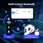 DIGITAL IQ PNA 6300_CPAA (6.3inc) MOTORCYCLE CARPLAY-ANDROID AUTO with TPMS - Image 10