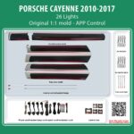 DIQ AMBIENT PORSCHE BSJ10L (Digital iQ Ambient Light for Porsche Cayenne mod. 2010-2017 with 26 Lights)