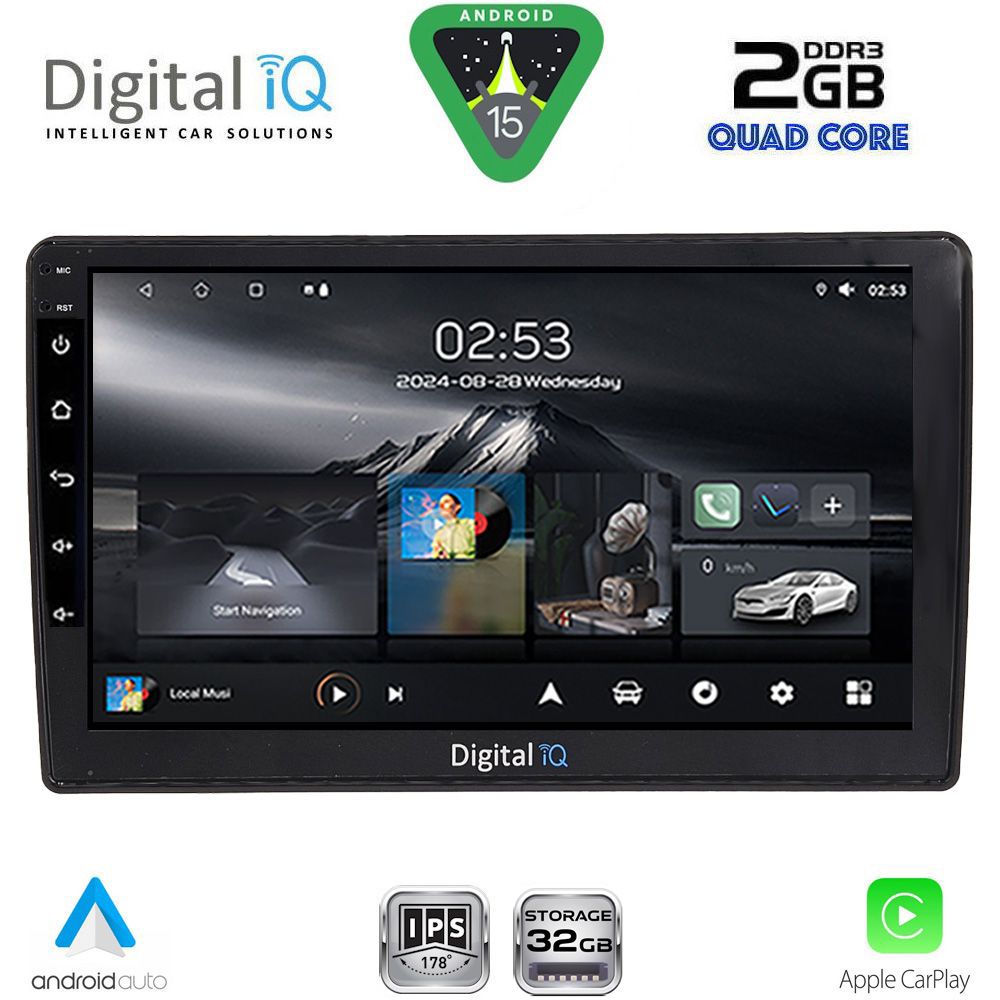 RSD1005_15-1 DIGITAL IQ RSD 1005_CPA (10inc) MULTIMEDIA TABLET for AUDI A4 mod. 2008-2015 - Image 1