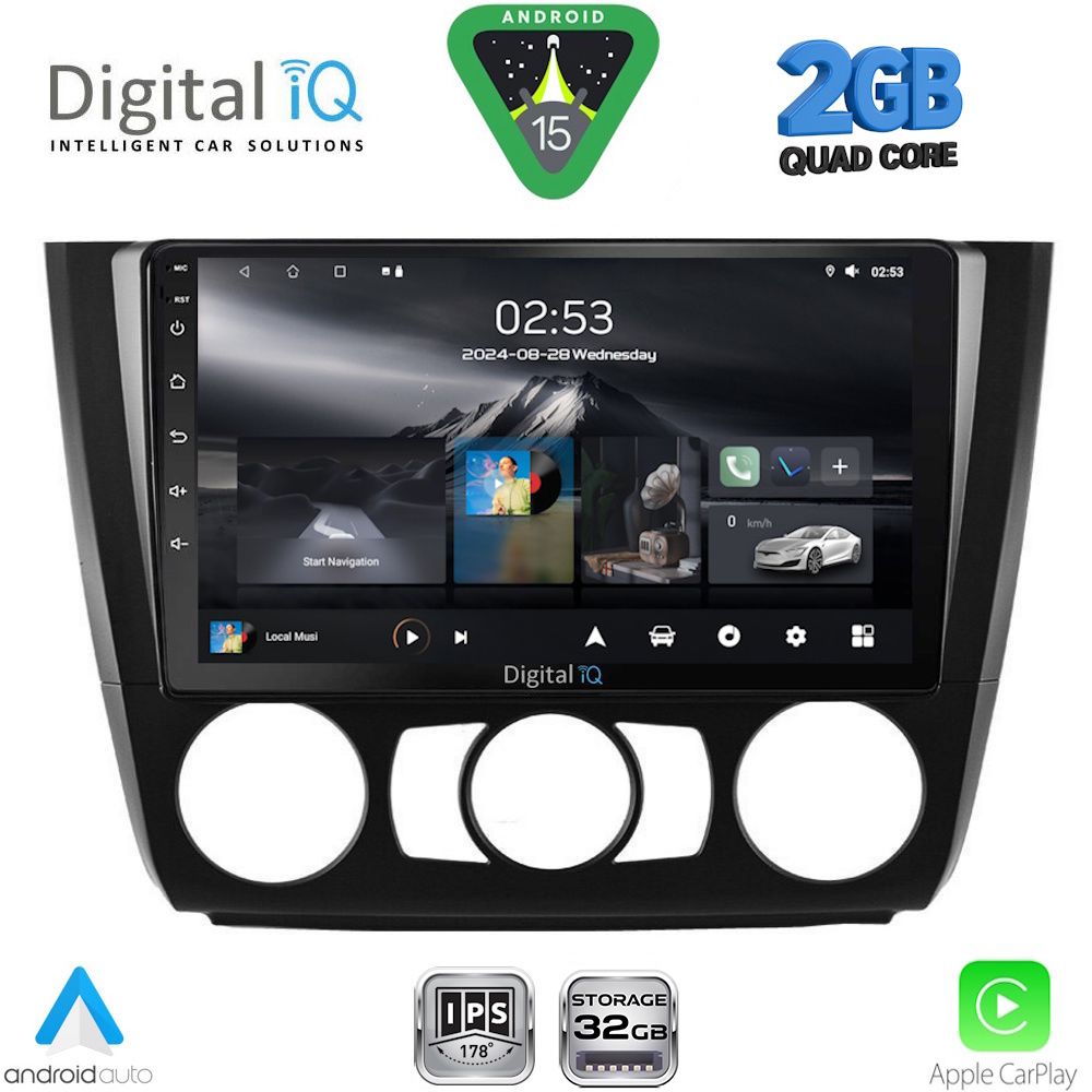 RSD1040_15 DIGITAL IQ RSD 1040_CPA A/C (9inc) MULTIMEDIA TABLET for BMW S.1 E81-82-87-88 mod. 2004-2013 - Image 1