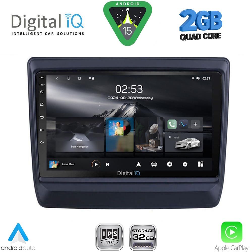 RSD1256_15 DIGITAL IQ RSD 1256_CPA (9inc) MULTIMEDIA TABLET for ISUZU DMAX mod. 2020-2026 - Image 1