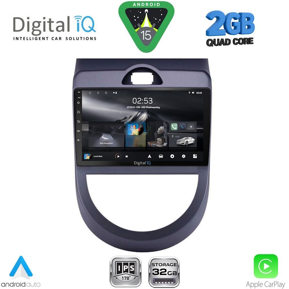 RSD1320_15 DIGITAL IQ RSD 1320_CPA (9inc) MULTIMEDIA TABLET for KIA SOUL mod. 2008-2013 - Image 1