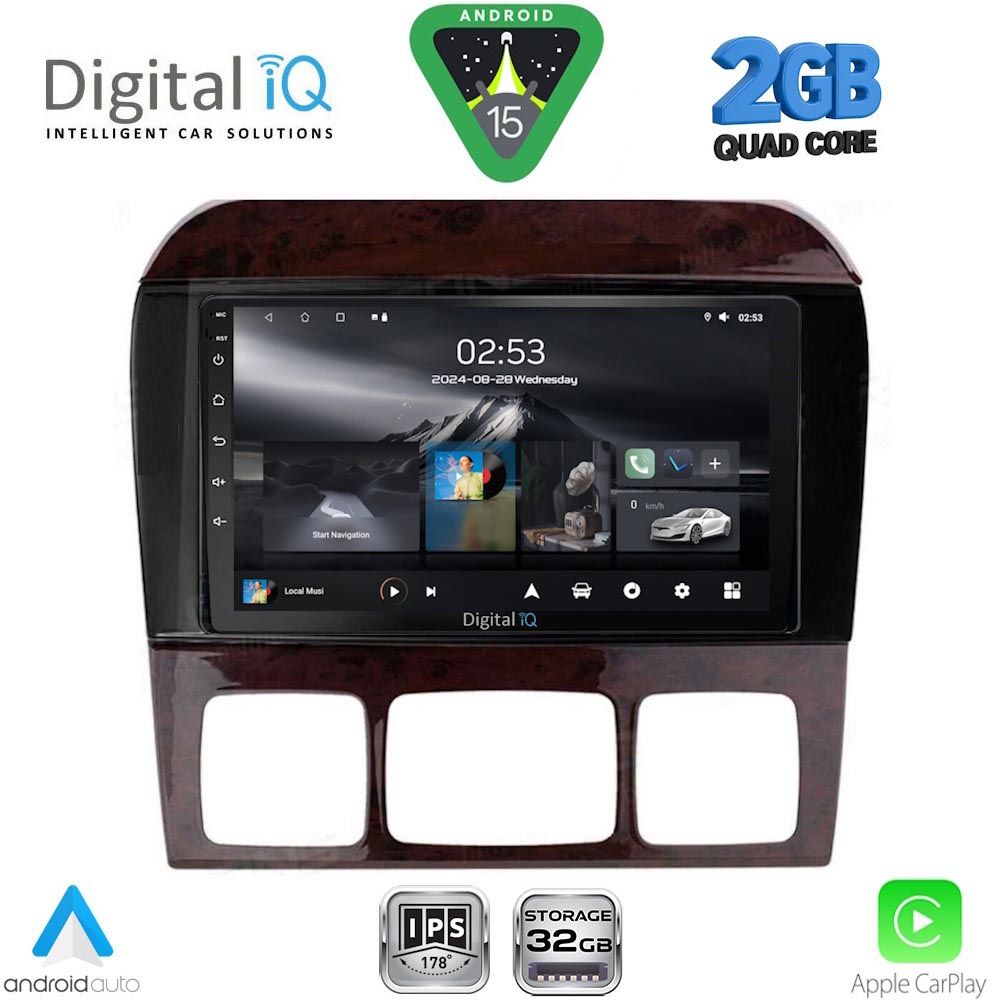 RSD1426_15 DIGITAL IQ RSD 1426_CPA (9inc) MULTIMEDIA TABLET for MERCEDES S W220 mod. 1998-2005 - Image 1