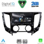 DIGITAL IQ RSD 1437_CPA A/C (9inc) MULTIMEDIA TABLET for MITSUBISHI L200 mod. 2015-2019 with A/C