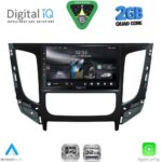 DIGITAL IQ RSD 1437_CPA CLIMA (9inc) MULTIMEDIA TABLET for MITSUBISHI L200 mod. 2015-2019 with CLIMA
