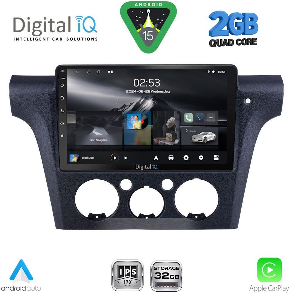 RSD1441CL_15 DIGITAL IQ RSD 1441_CPA CLIMA (10inc) MULTIMEDIA TABLET for MITSUBISHI OUTLANDER mod. 2001-2005 with CLIMA - Image 1