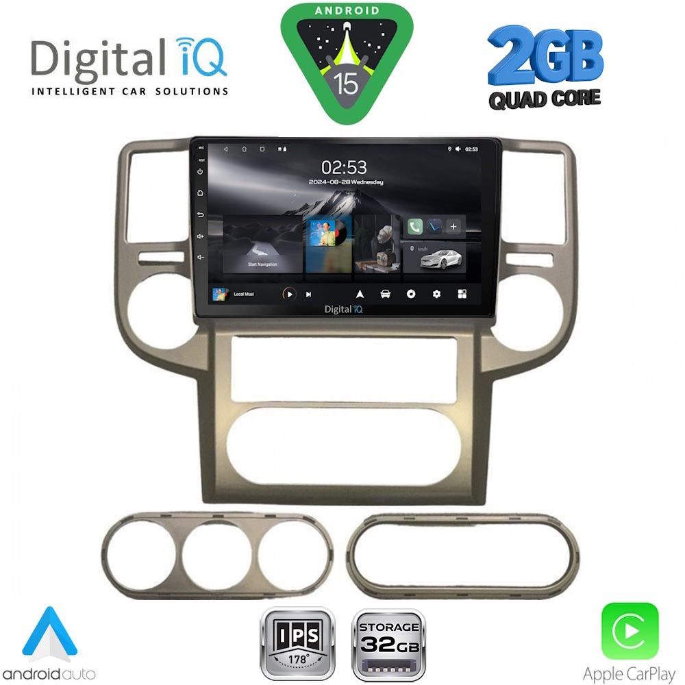 RSD1475_15 DIGITAL IQ RSD 1475_CPA (10inc) MULTIMEDIA TABLET for NISSAN XTRAIL mod. 2004-2007 - Image 1