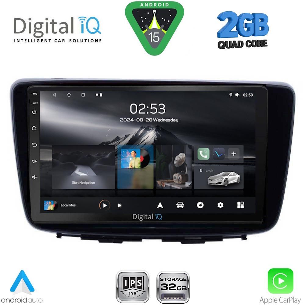 RSD1672_15 DIGITAL IQ RSD 1672_CPA (9inc) MULTIMEDIA TABLET for SUZUKI BALENO mod. 2016-2022 - Image 1