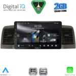 DIGITAL IQ RSD 1712BL_CPA (9inc) MULTIMEDIA TABLET for TOYOTA COROLLA mod. 2001-2006 (BLACK)