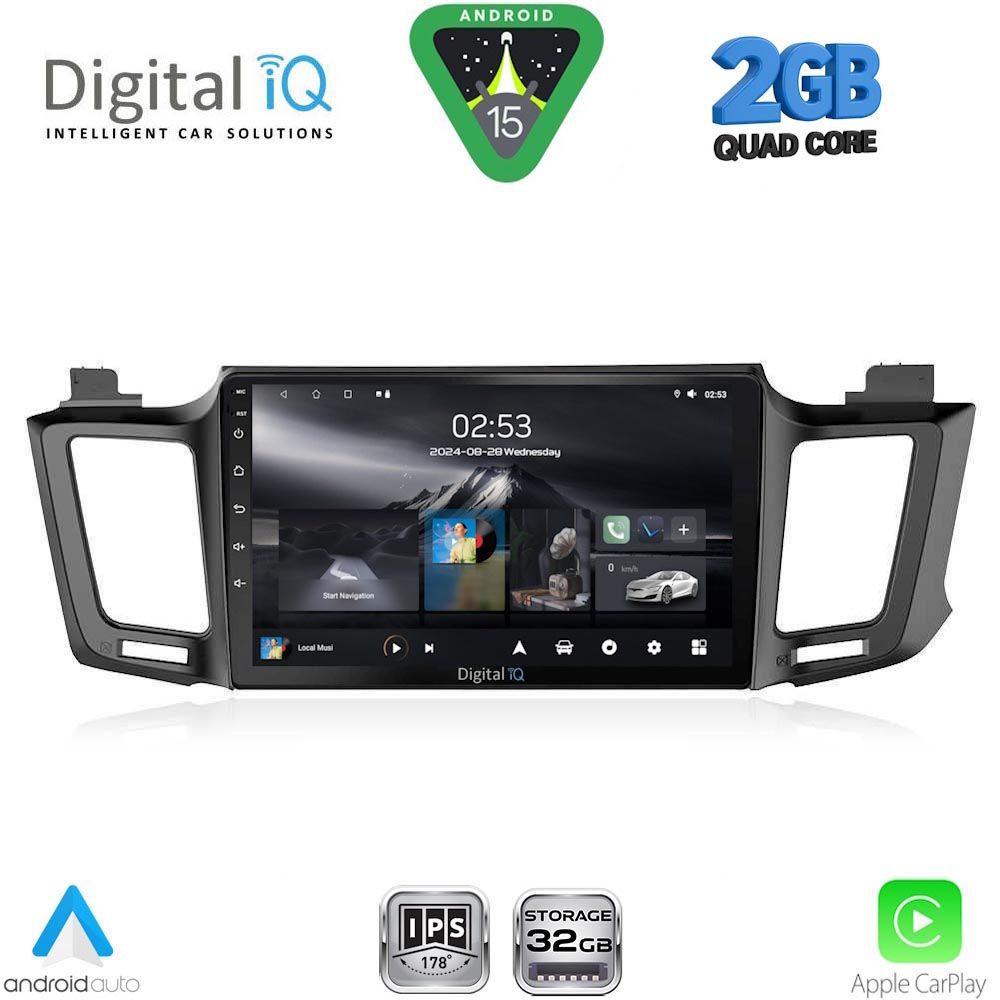 RSD1733_15 DIGITAL IQ RSD 1733_CPA (10inc) MULTIMEDIA TABLET for TOYOTA RAV 4 mod. 2013-2019 - Image 1