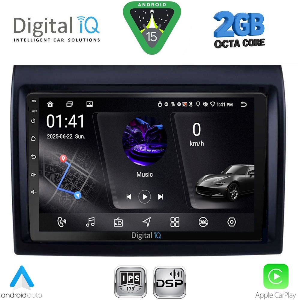 RSF4140_15 DIGITAL IQ RSF 4140_CPA (9inc) MULTIMEDIA TABLET for FIAT DUCATO mod. 2006-2011 - Image 1