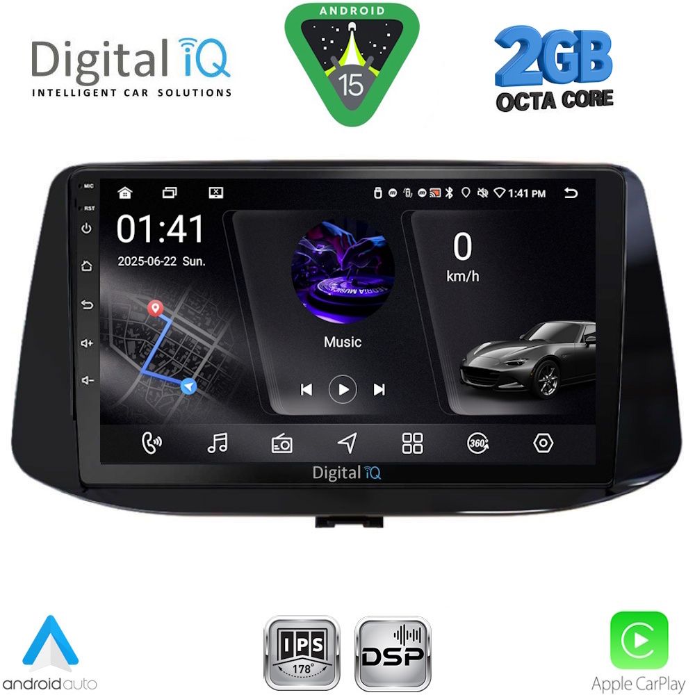 RSF4233_15 DIGITAL IQ RSF 4233_CPA (9inc) MULTIMEDIA TABLET for HYUNDAI i30 mod. 2018-2025 - Image 1