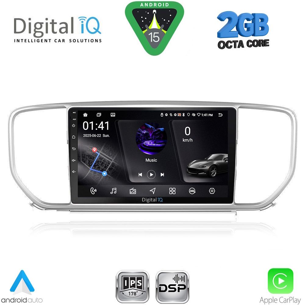 RSF4327_15 DIGITAL IQ RSF 4327_CPA (9inc) MULTIMEDIA TABLET for KIA SPORTAGE mod. 2018-2021 - Image 1