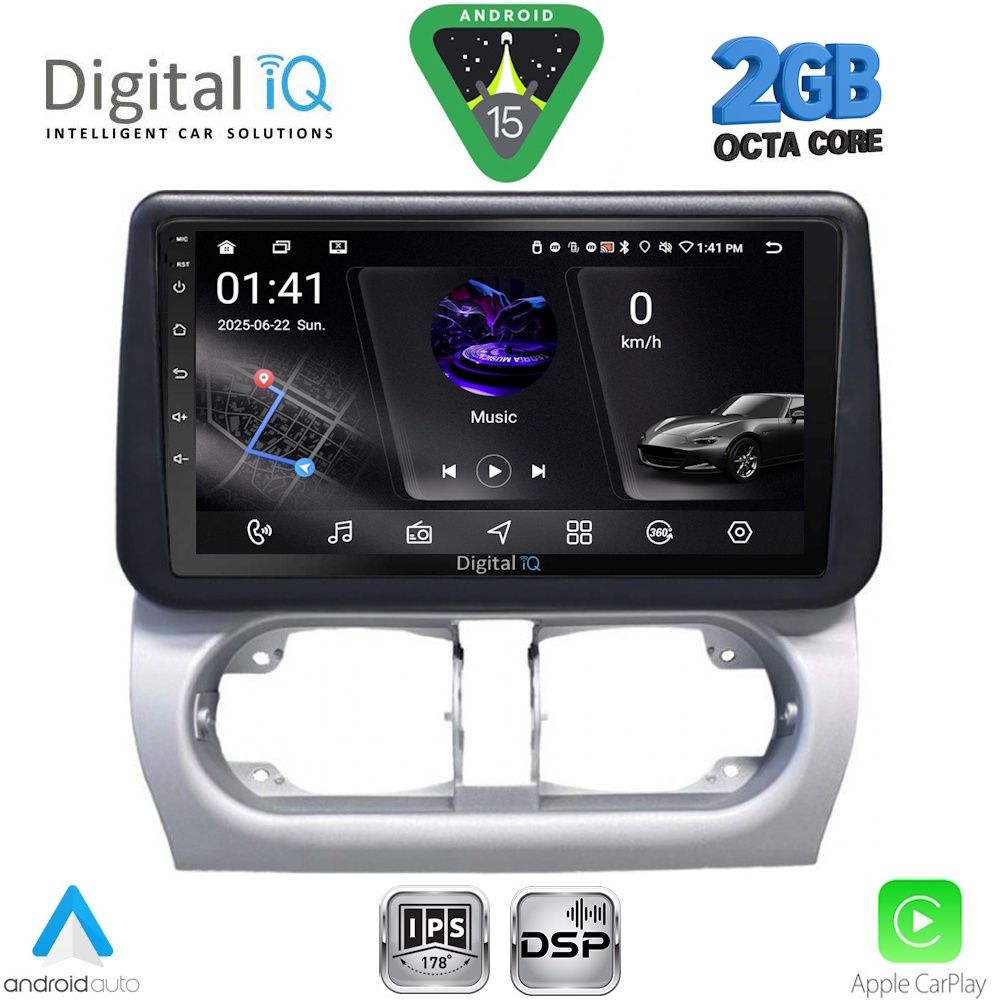 RSF4500_15 DIGITAL IQ RSF 4500_CPA (9inc) MULTIMEDIA TABLET for OPEL CORSA C mod 2000-2006 - TIGRA mod. 2004-2009 - Image 1