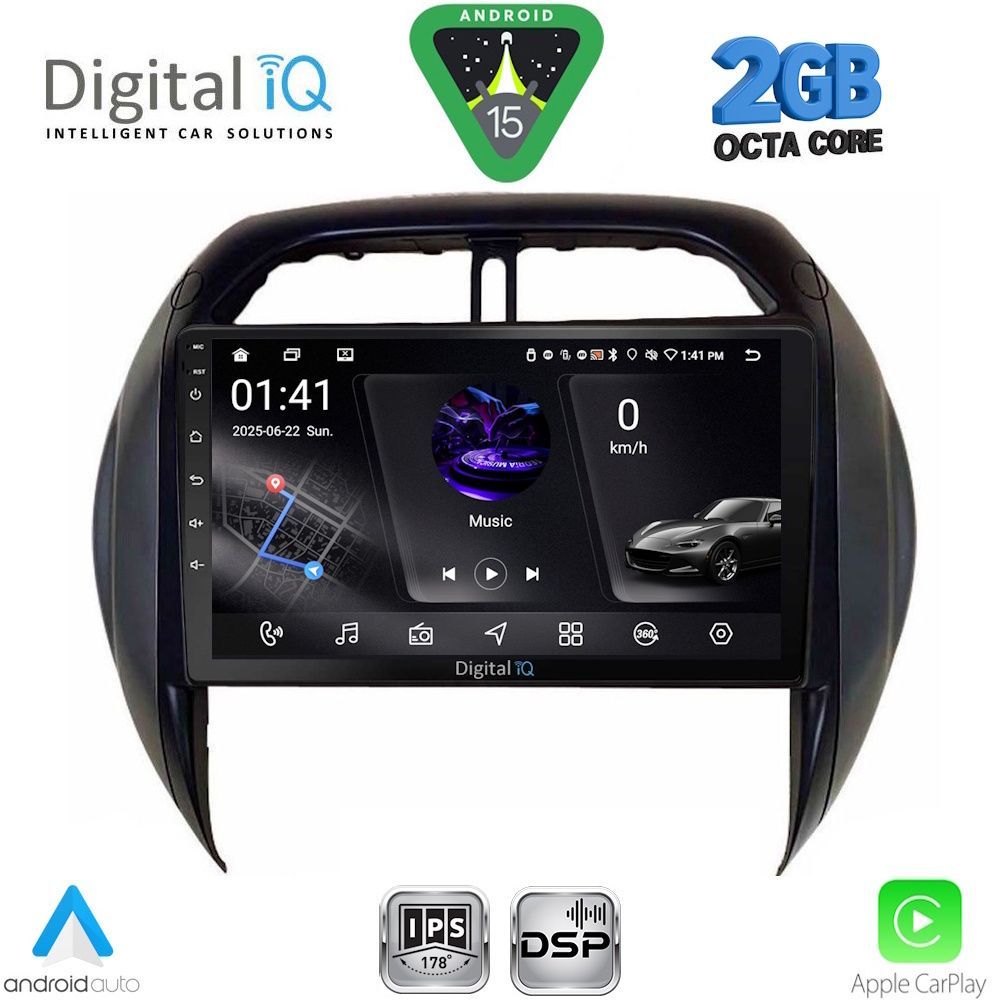 RSF4730CL_15 DIGITAL IQ RSF 4730_CPA CLIMA (9inc) MULTIMEDIA TABLET for TOYOTA RAV 4 mod. 2000-2006 - Image 1