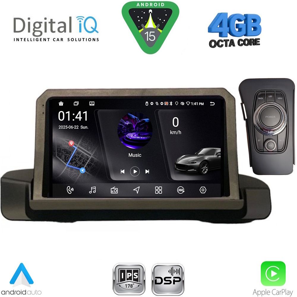 RSG6044_15 DIGITAL IQ RSG 6044_CPA (9inc) MULTIMEDIA TABLET for BMW S.3 (E90-91-92) mod. 2005-2012 - Image 1