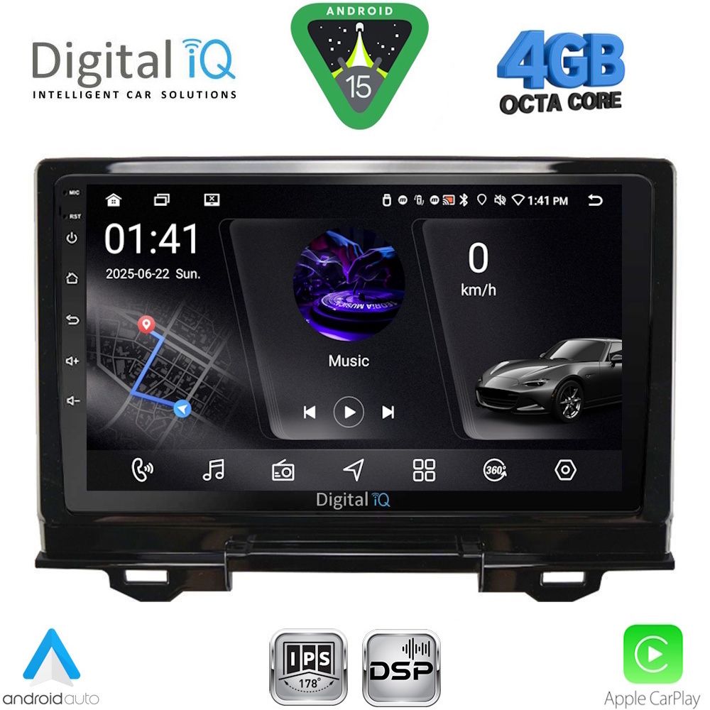 RSG6202_15 DIGITAL IQ RSG 6202_CPA (9inc) MULTIMEDIA TABLET for HONDA HRV mod. 2021-2026 - Image 1
