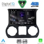DIGITAL IQ RSG 6296_CPA (10inc) MULTIMEDIA TABLET for JEEP WRANGLER  mod. 2014-2017