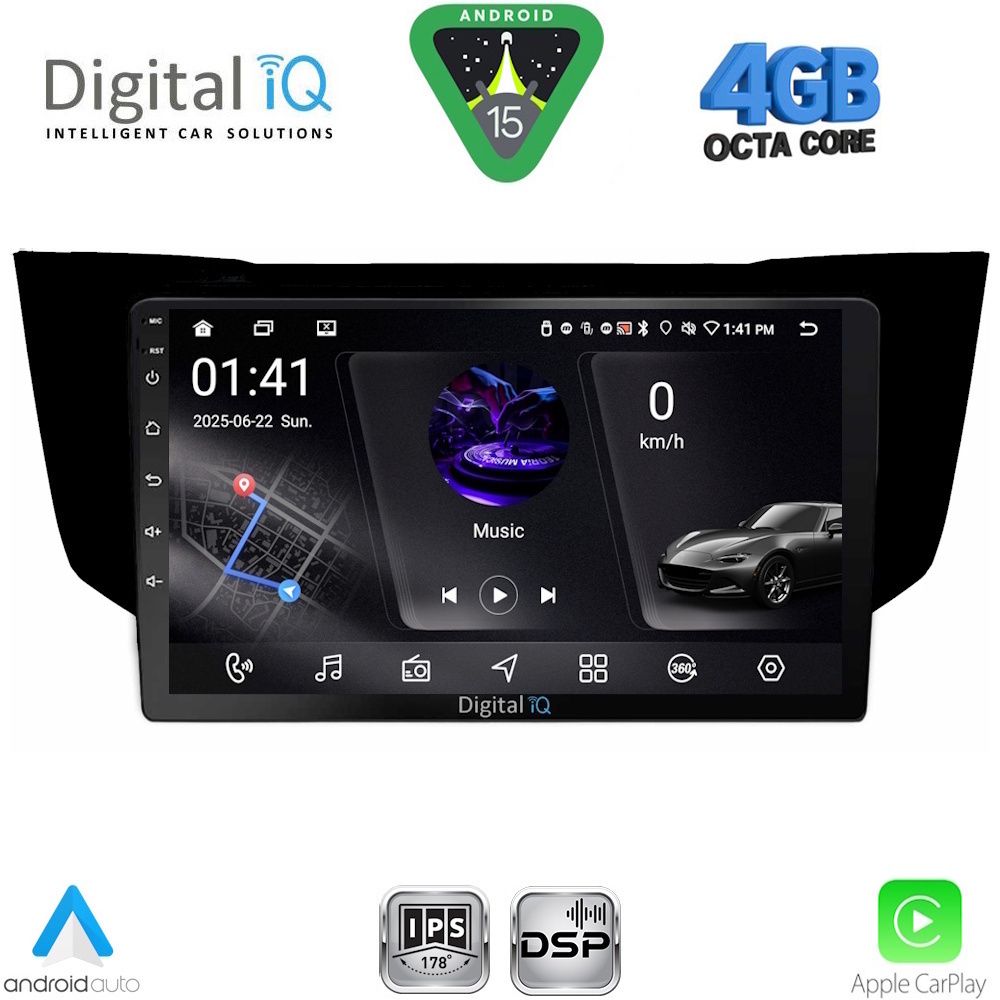 RSG6345BL_15 DIGITAL IQ RSG 6345BL_CPA (9inc) MULTIMEDIA TABLET for LEXUS RX 300 – 400 mod. 2003-2008 - Image 1