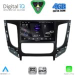 DIGITAL IQ RSG 6437_CPA CLIMA (9inc) MULTIMEDIA TABLET for MITSUBISHI L200 mod. 2015-2019 with CLIMA