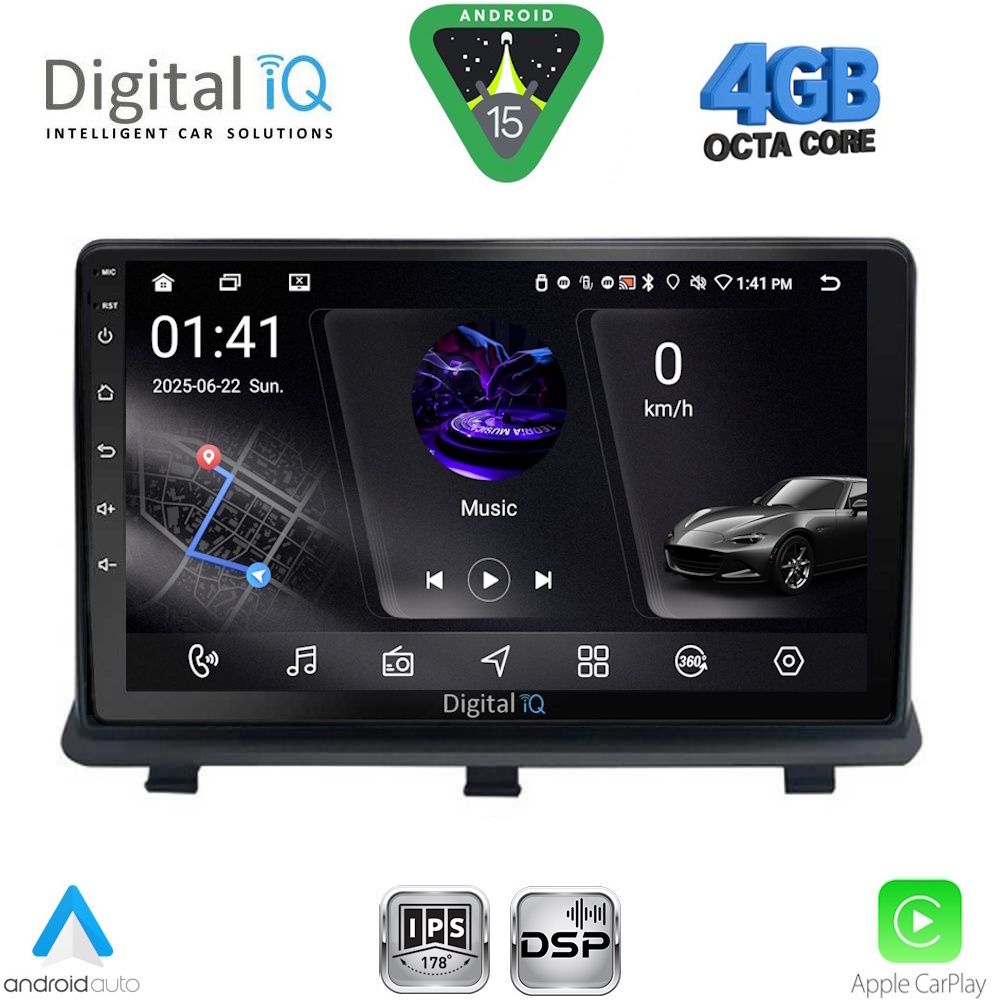 RSG6480_15 DIGITAL IQ RSG 6480_CPA (9inc) MULTIMEDIA TABLET for OPEL ANTARA mod. 2006-2016 - Image 1