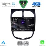 DIGITAL IQ RSG 6506_CPA (9inc) MULTIMEDIA TABLET for PEUGEOT 206 mod. 1998-2006
