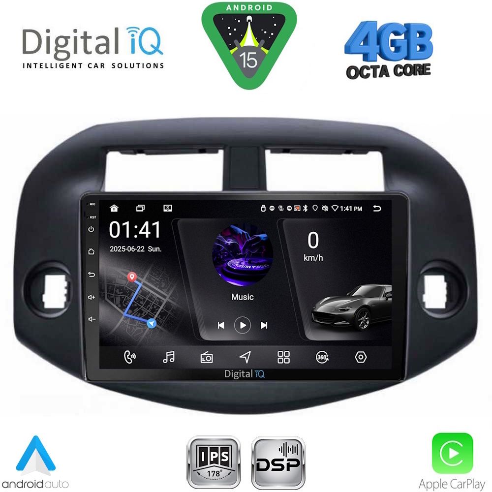 RSG6732_15 DIGITAL IQ RSG 6732_CPA (10inc) MULTIMEDIA TABLET for TOYOTA RAV 4 mod. 2006-2012 - Image 1